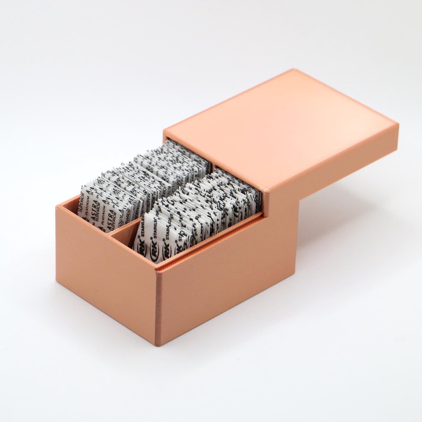 Safety Razor Blade Storage Bank