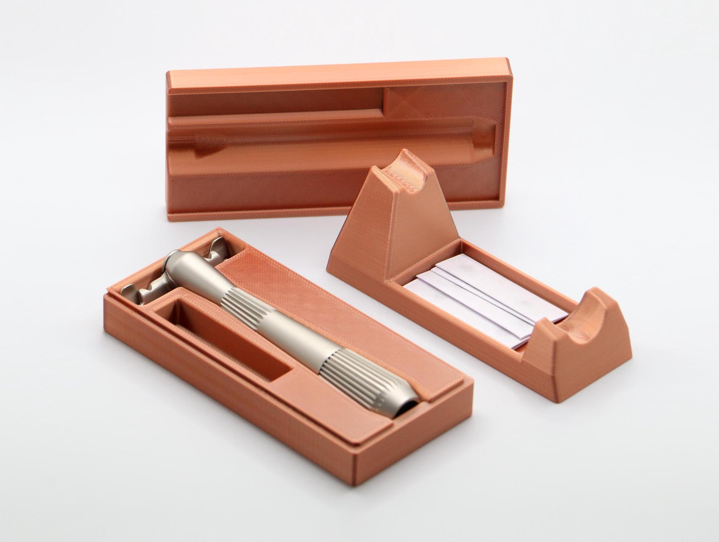 Leaf The Twig/Thorn Safety Razor Travel Case Storage Box