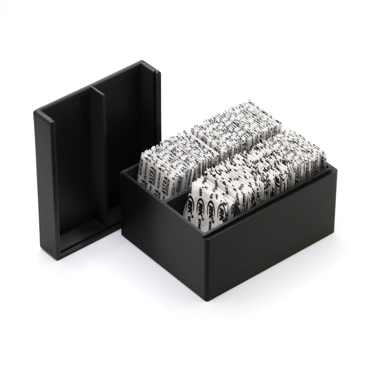 Safety Razor Blade Storage Bank