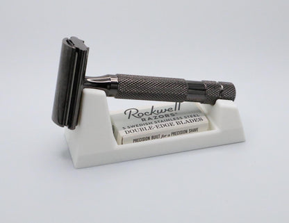 Rockwell Razor Stand with Blade Insert