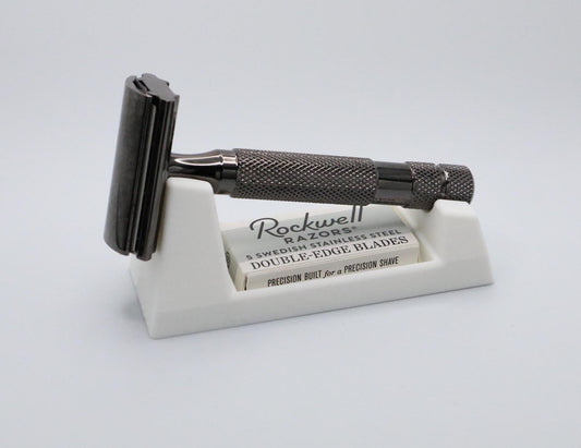 Rockwell Razor Stand with Blade Insert