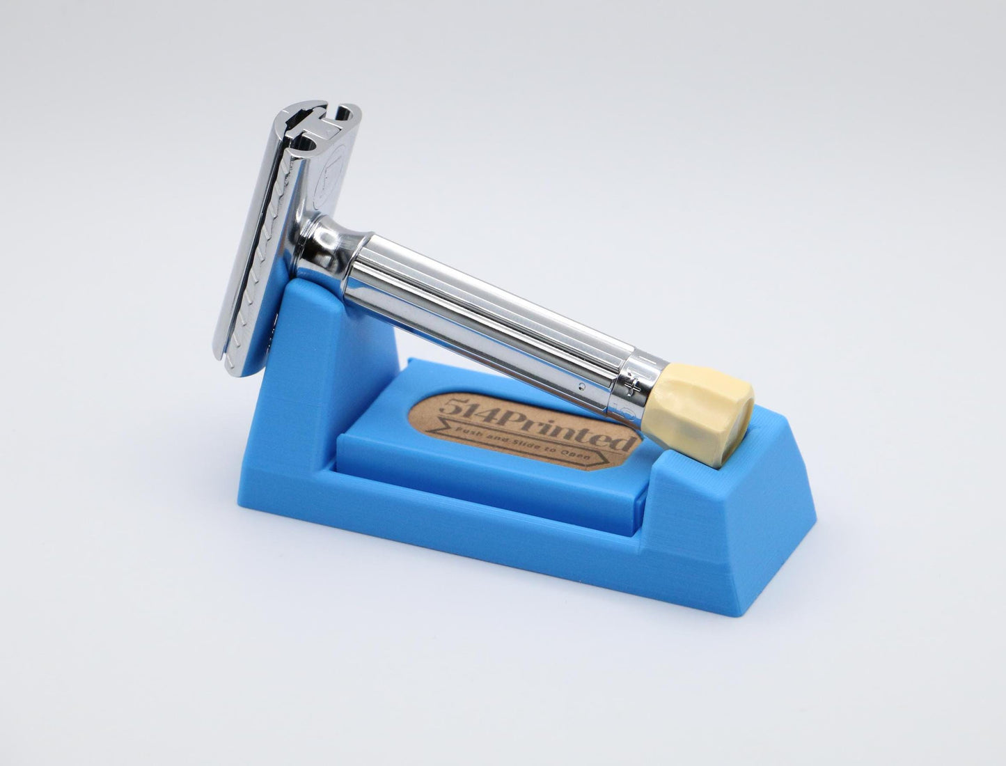 Merkur Progress 500 Razor Stand with Blade Insert