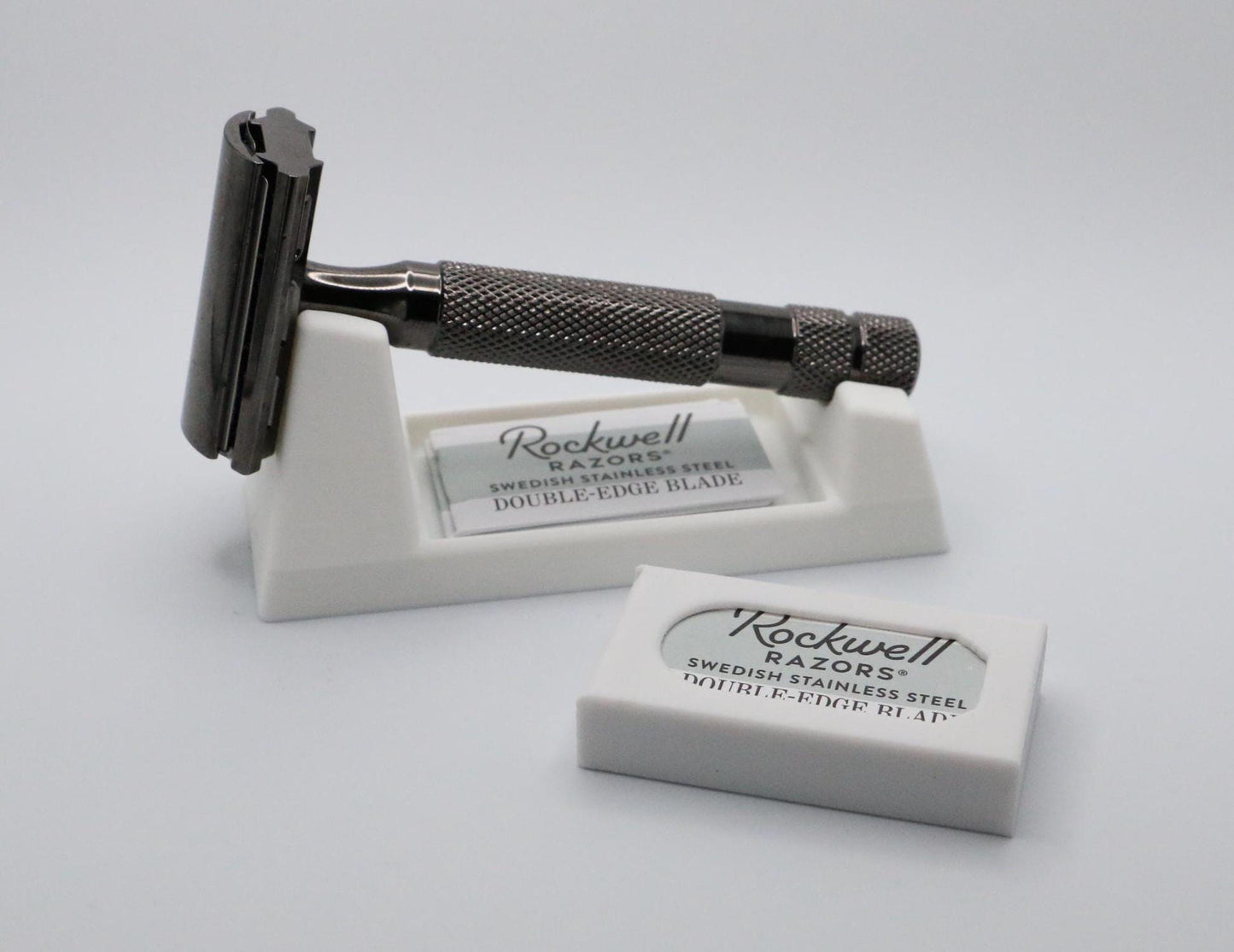 Rockwell Razor Stand with Blade Insert