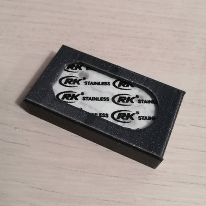 Reusable Safety Razor Blade Box