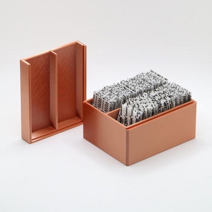 Safety Razor Blade Storage Bank