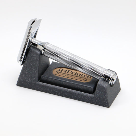 Muhle R89 Traditional Safety Razor Stand with Blade Insert