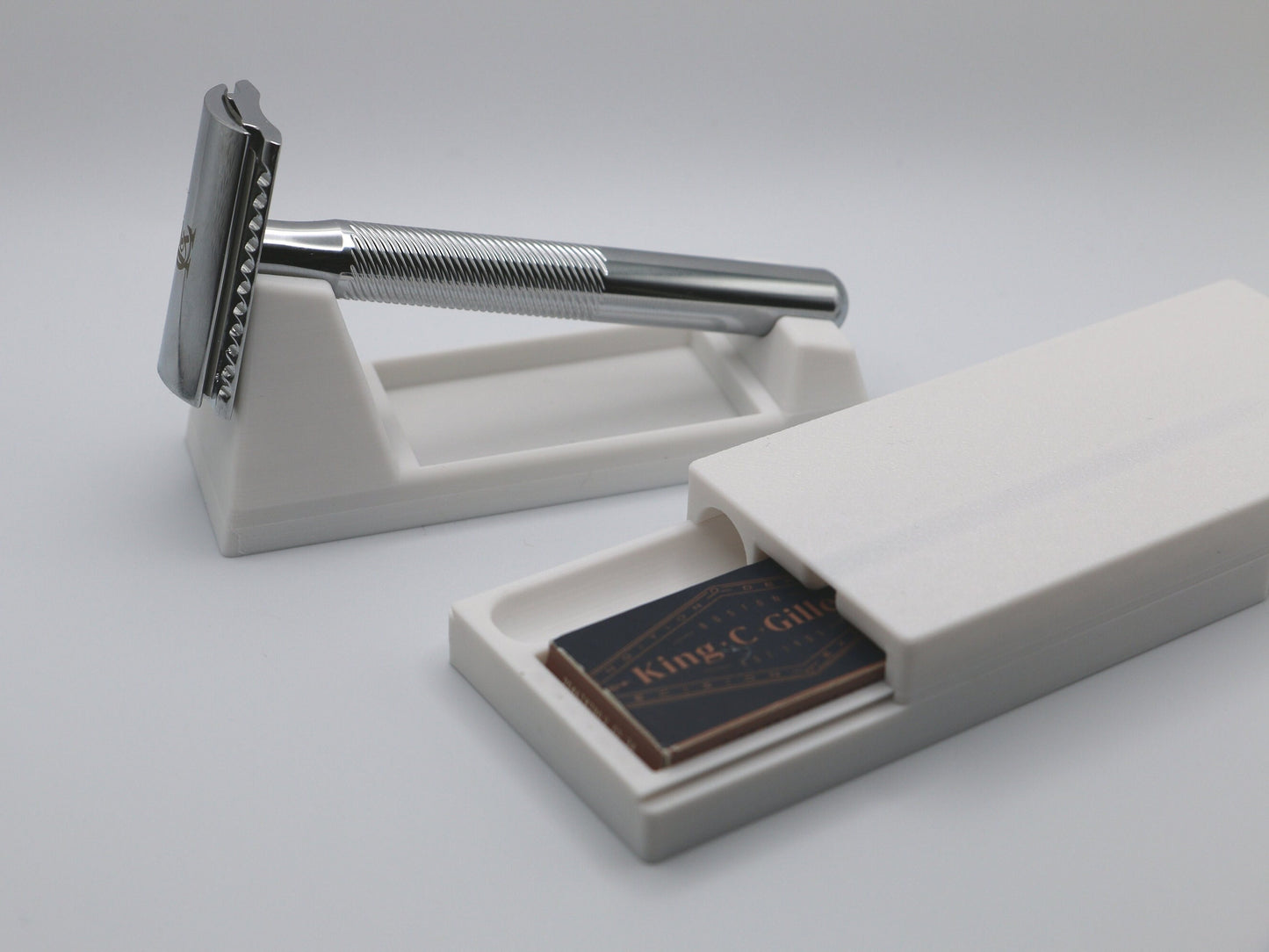 King C. Gillette Safety Razor Travel Case Storage Box