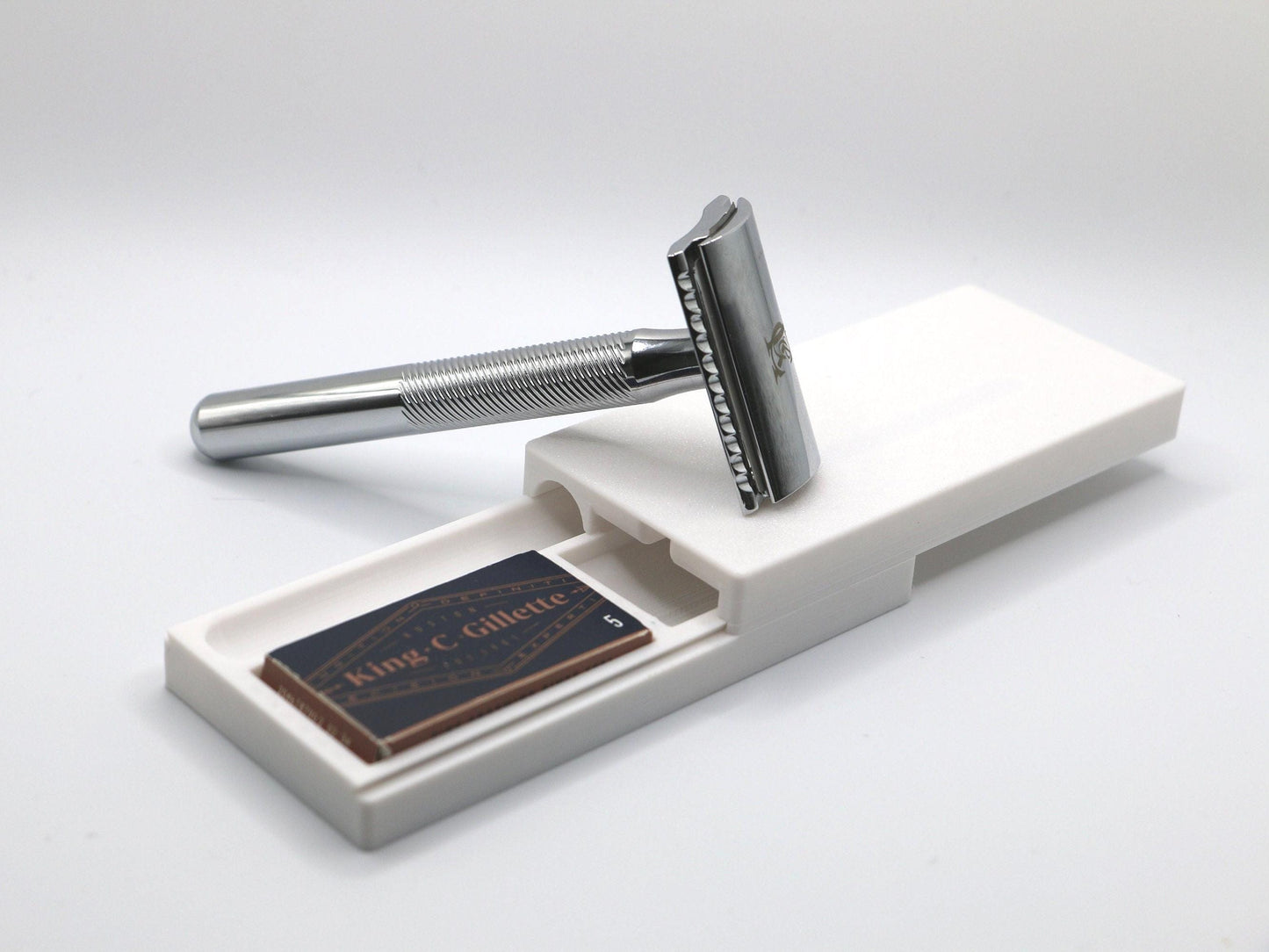 King C. Gillette Safety Razor Travel Case Storage Box