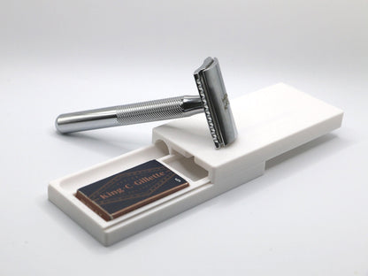 King C. Gillette Safety Razor Travel Case Storage Box