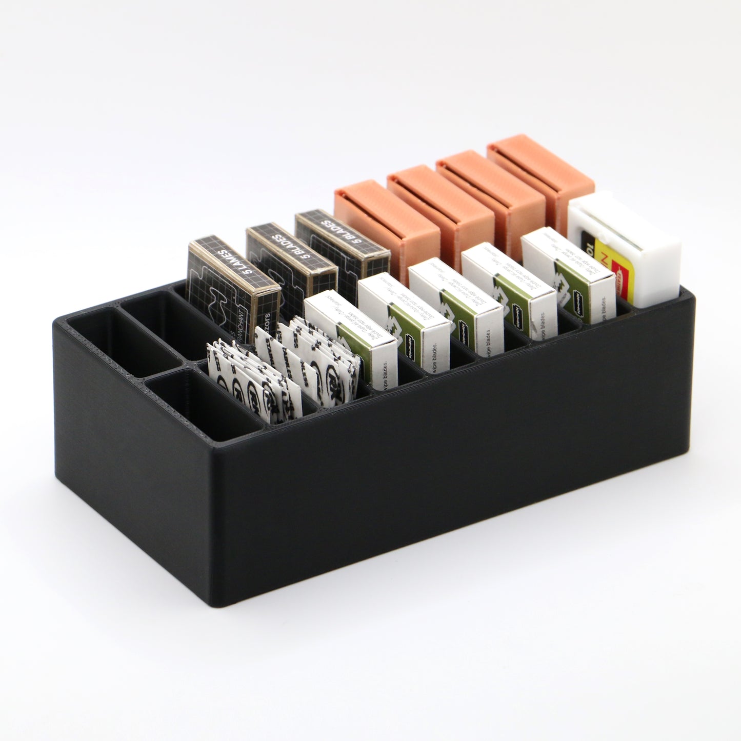 Safety Razor Blade Box Storage Bank