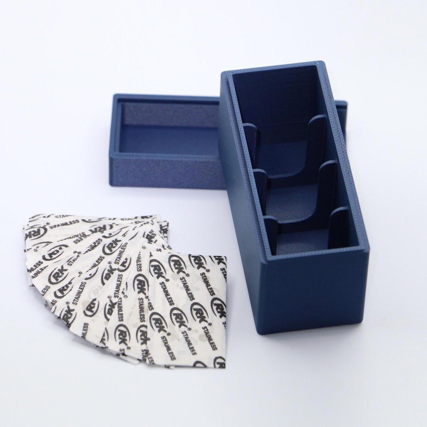 Safety Razor Blade Storage Bank