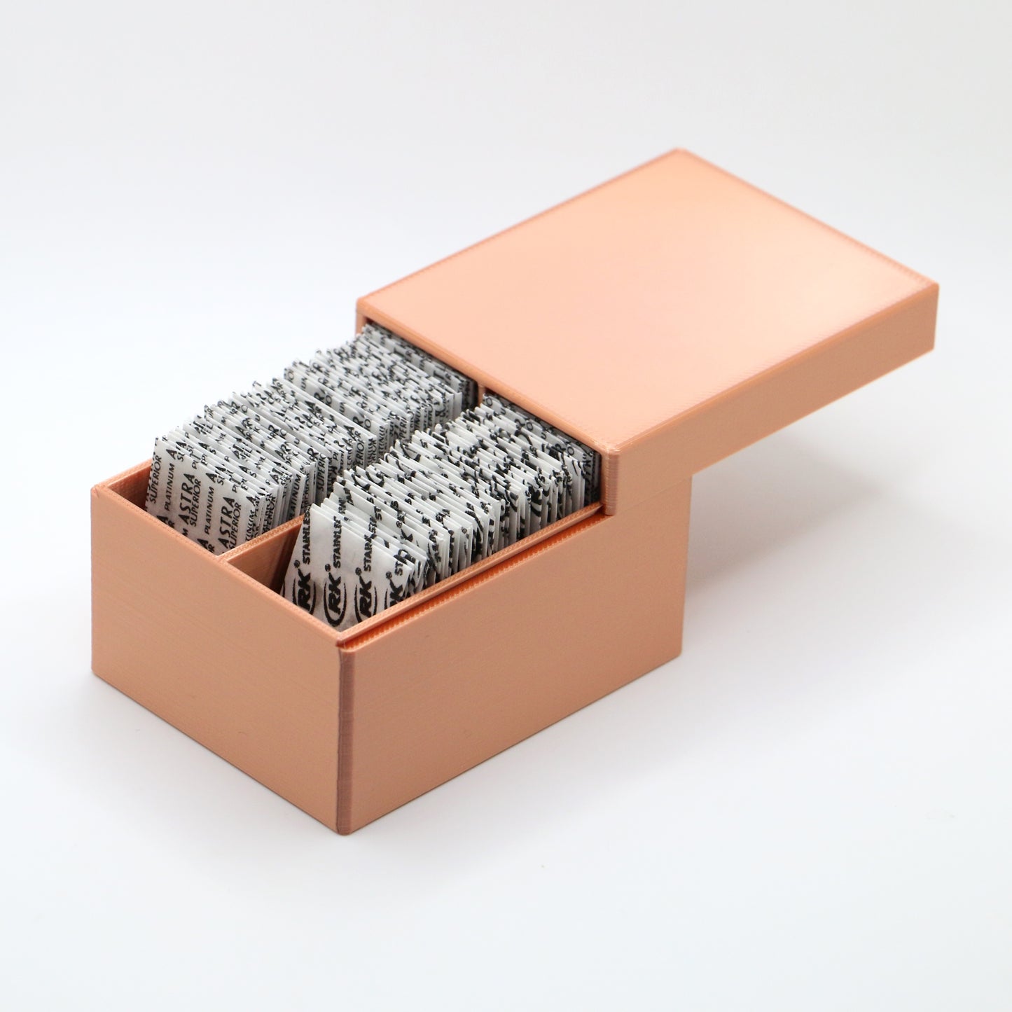 Safety Razor Blade Storage Bank