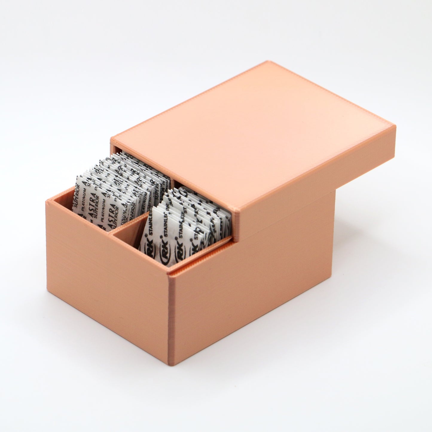 Safety Razor Blade Storage Bank