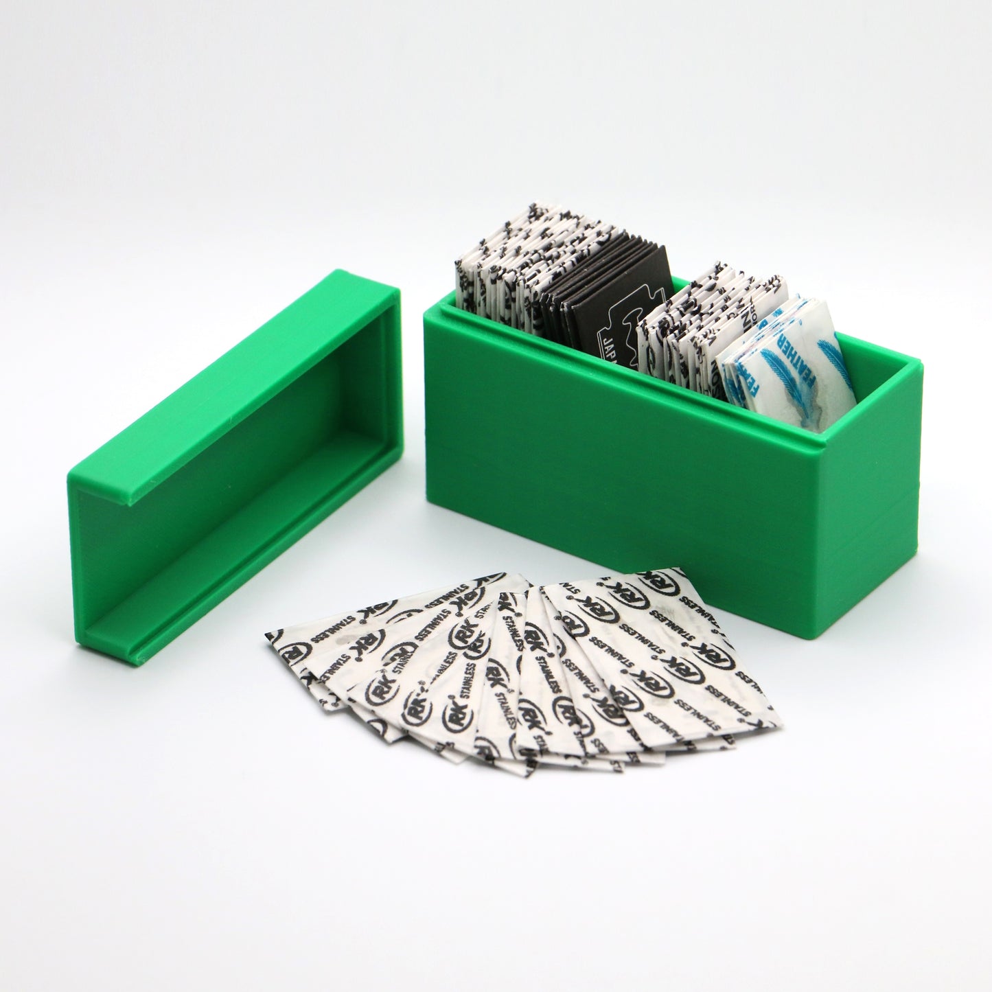 Safety Razor Blade Storage Bank