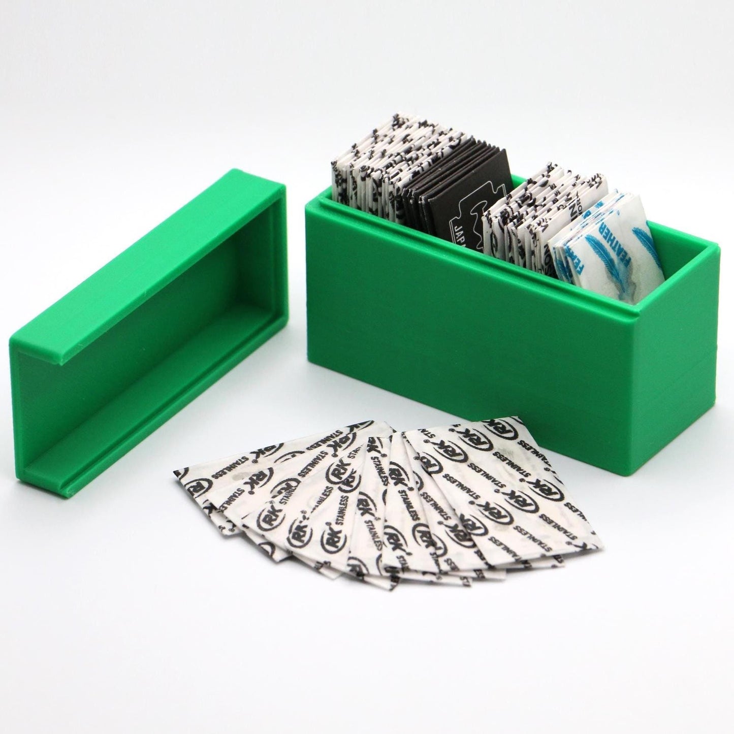 Safety Razor Blade Storage Bank