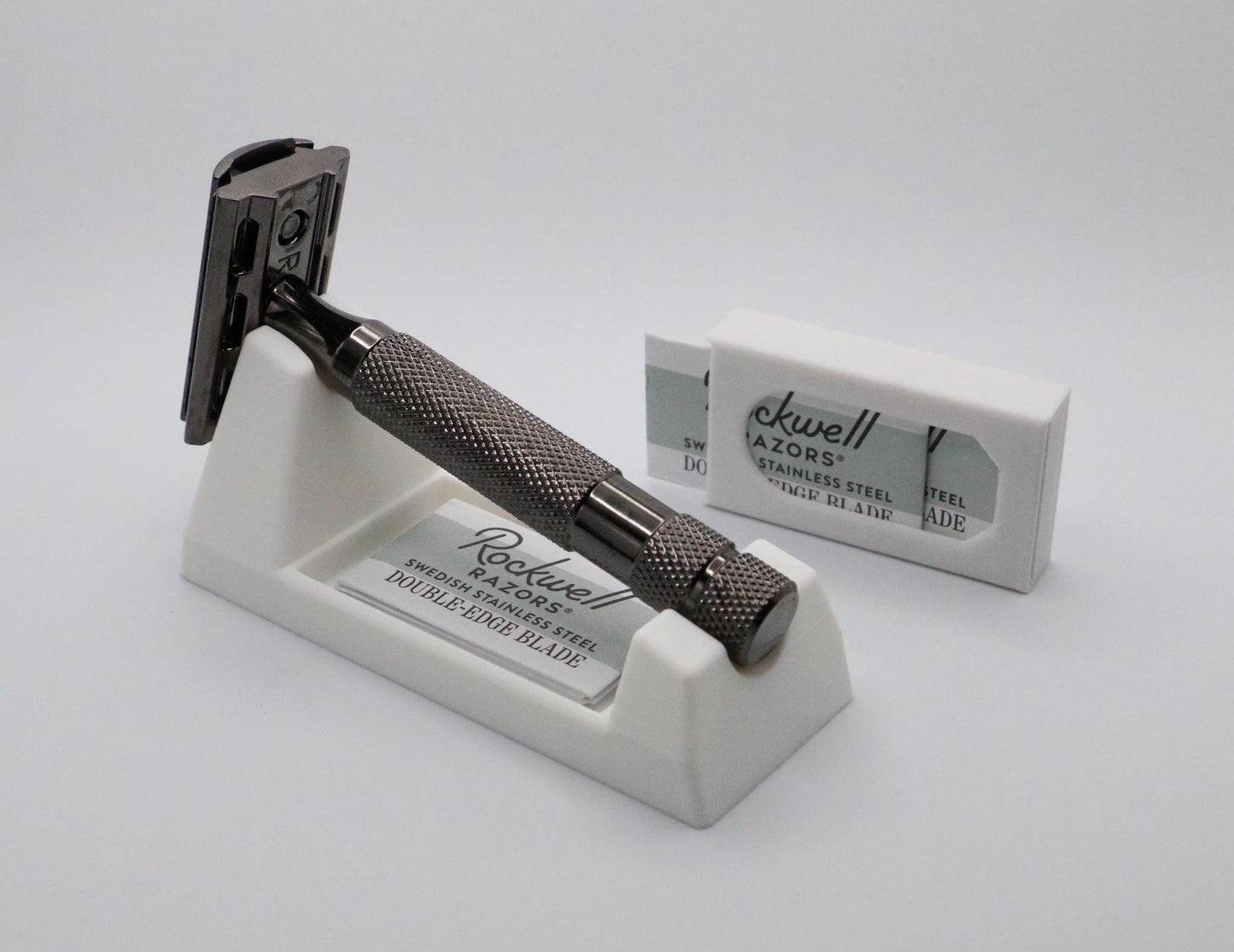 Rockwell Razor Stand with Blade Insert