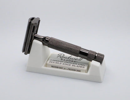 Rockwell Razor Stand with Blade Insert