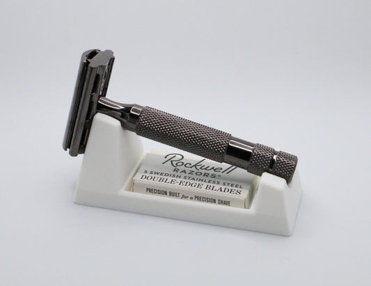 Rockwell Razor Stand with Blade Insert