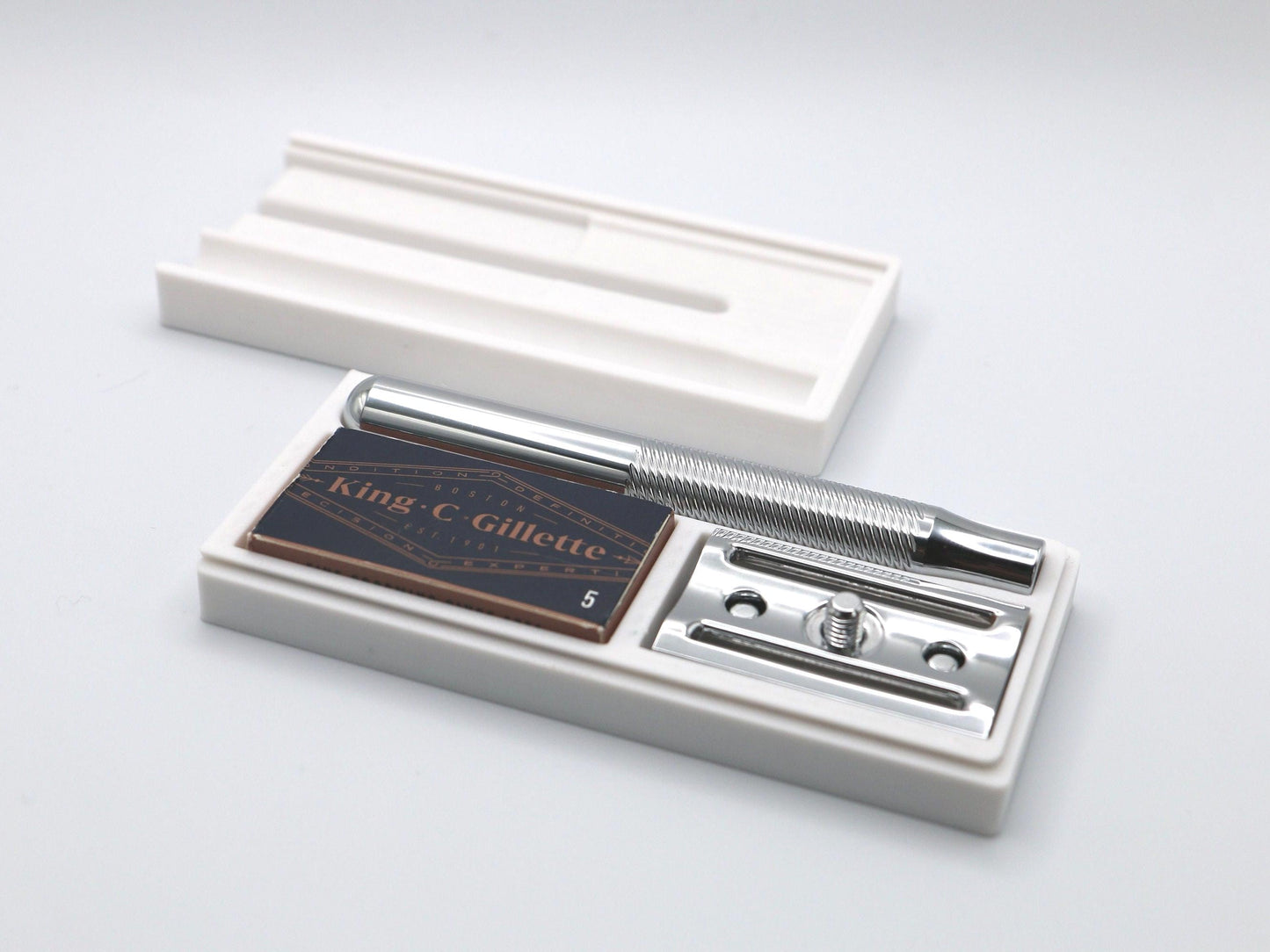 King C. Gillette Safety Razor Travel Case Storage Box